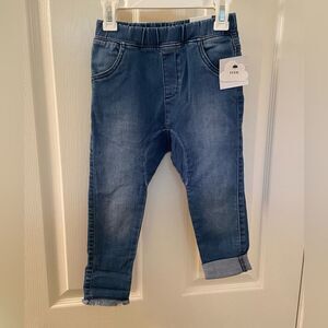 Stem Baby Nordstrom Jeans Pull On Elastic Waist Boys Size 5 NWT